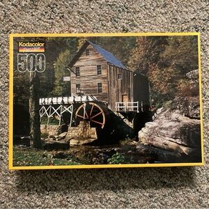 KODACOLOR Rose Art Water Wheel 500 Piece Puzzle Pre-Owned